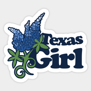 Texas Girl Sticker